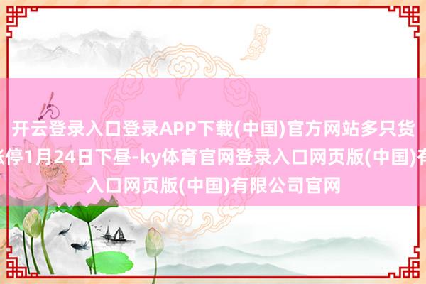 开云登录入口登录APP下载(中国)官方网站 多只货币ETF盘中涨停 1月24日下昼-ky体育官网登录入口网页版(中国)有限公司官网